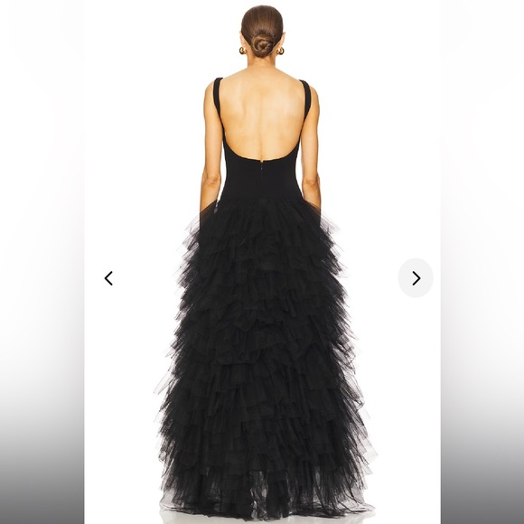 Lovers & Friends Bowie Gown Black Sz M - Picture 3 of 7